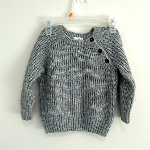 18-24 months LITTLE EARTH Toddler Knitwear Grey Top